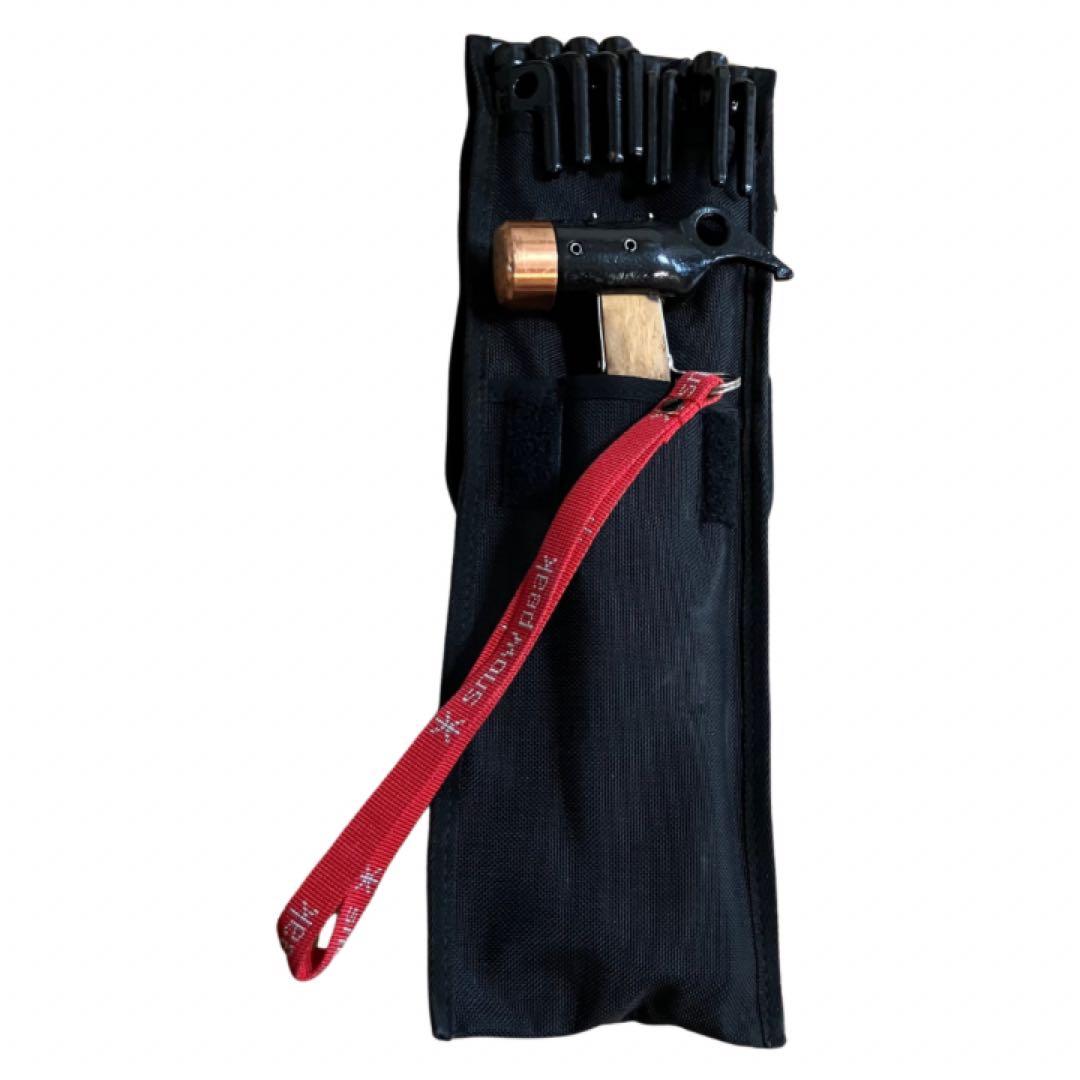 希少　スノーピーク　廃盤　旧ロゴ　ペグハンマー PRO.C ソリッドステーク