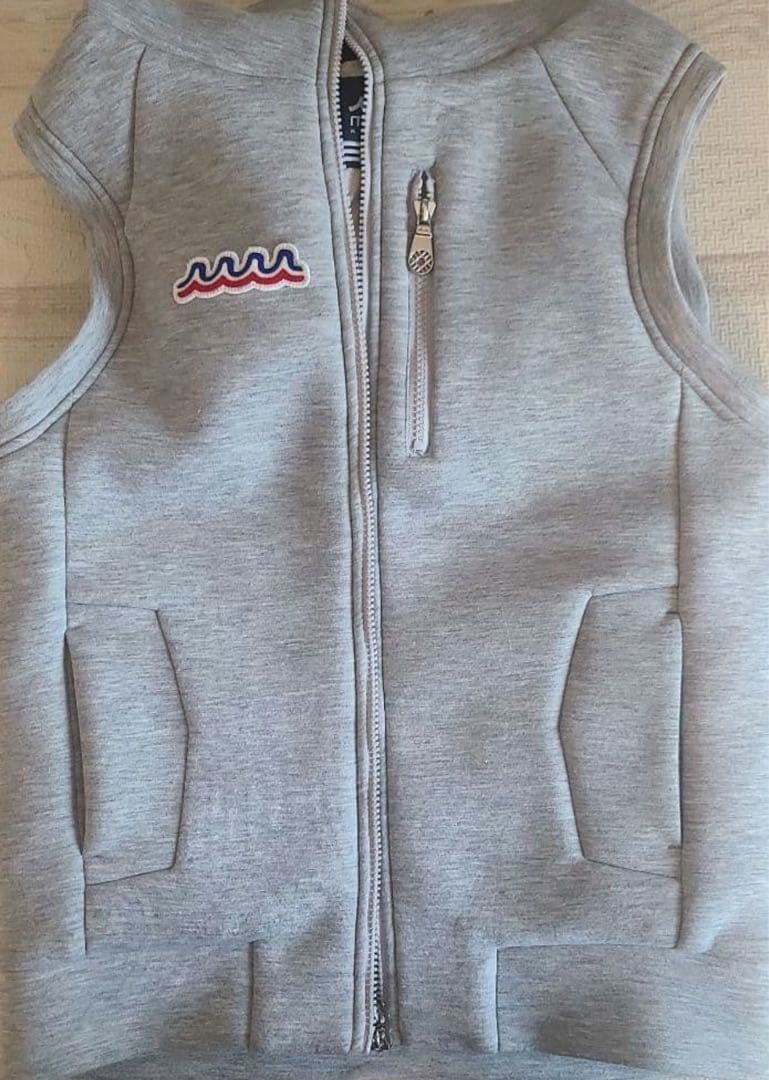 ◆ムータマリン◆muta ダウンベスト　グレー　人気のSサイズ