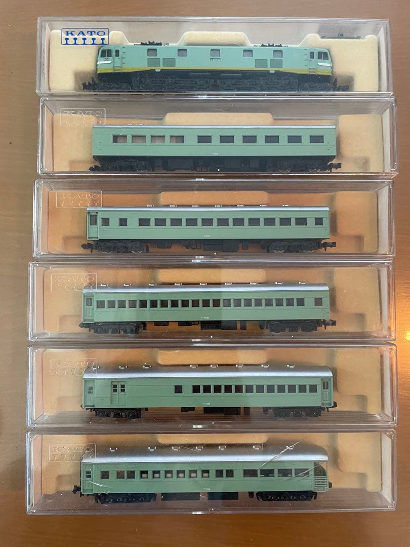 【動作確認済み】KATO Nゲージ 青大将6両セット