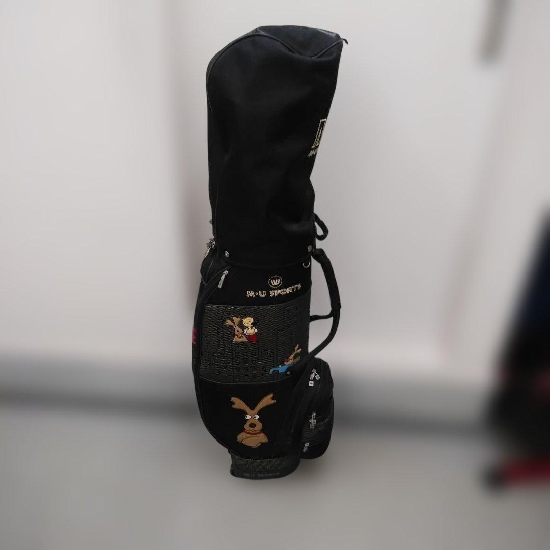 ウエサコ スポーツ オリーブキャラクターキャディーバッグ キャスター付き男女兼用