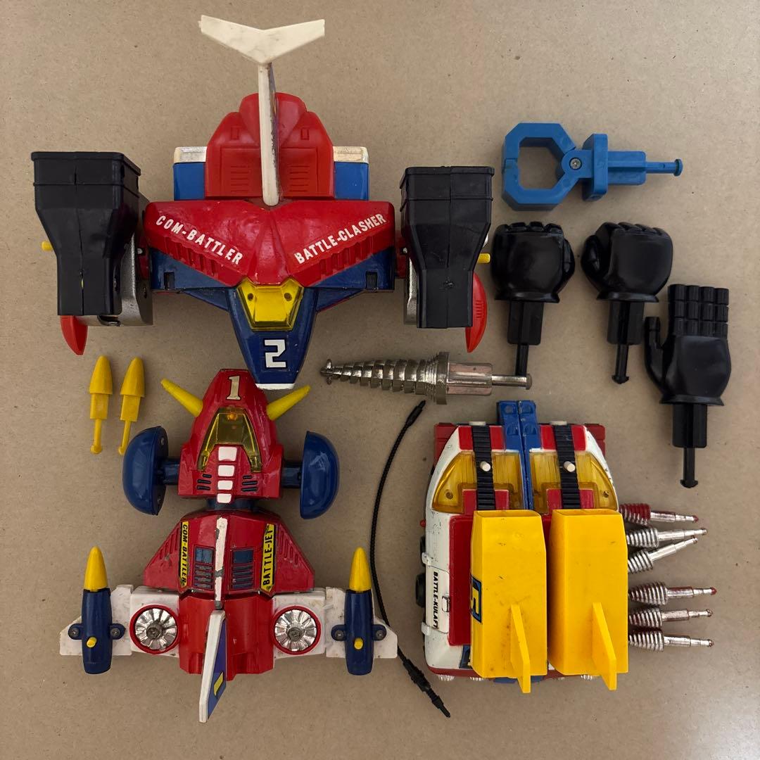 超合金 超電磁ロボ コンバトラーV 1,2,5 ポピー