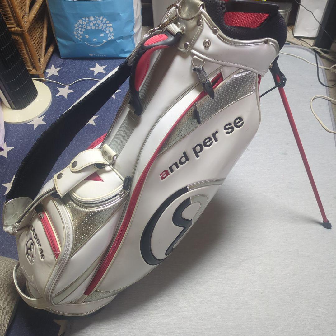 and per se ゴルフスタンドバッグ