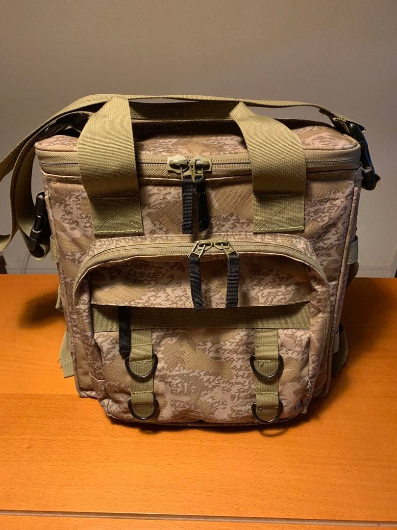 STUSSY 迷彩柄 レコードバッグ