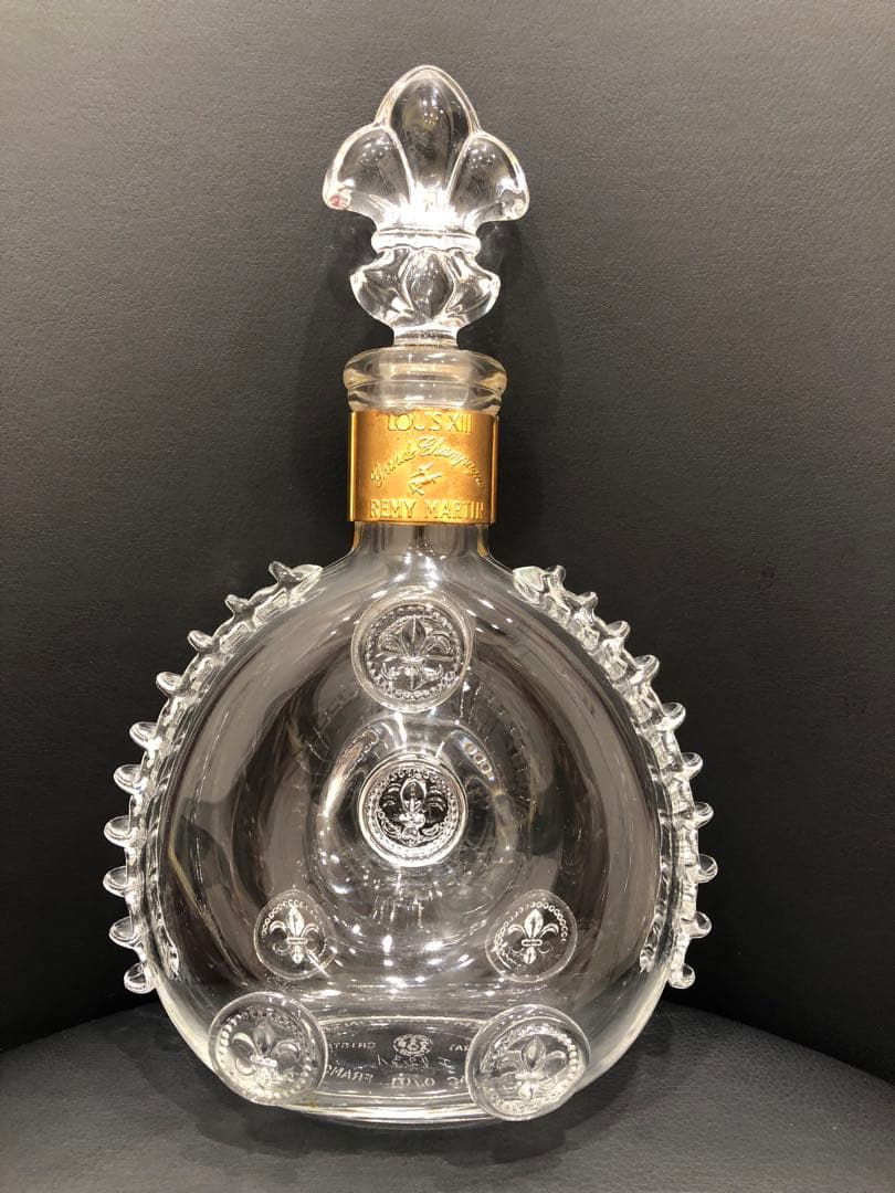 レミーマルタン　 ルイ13世空き瓶　バカラ