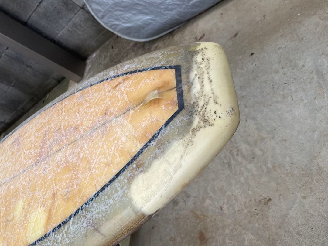 米沢　マリブサーフボード　スーパーミニ　 ミッドレングス シングル　8f