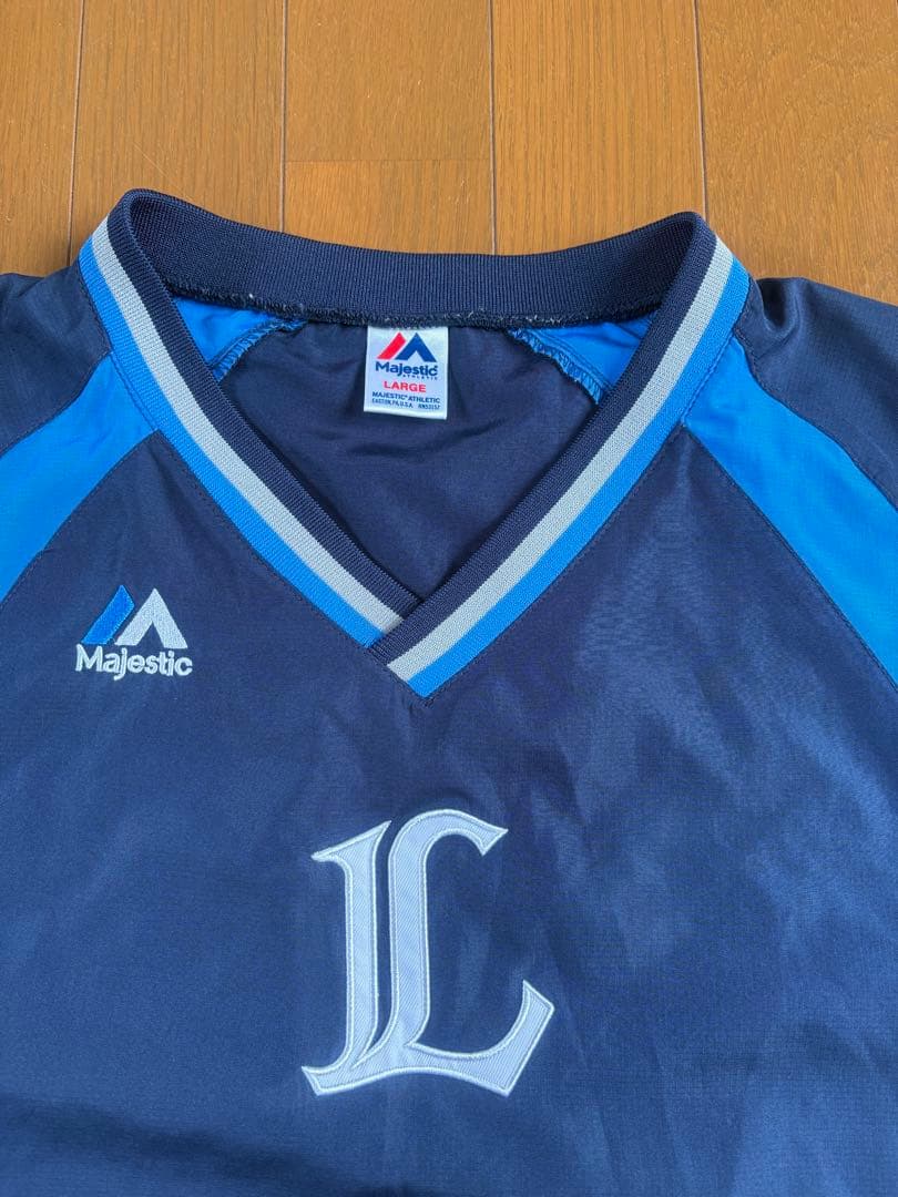 西武ライオンズ　半袖シャツ　ハーフパンツ　上下セット　Lサイズ