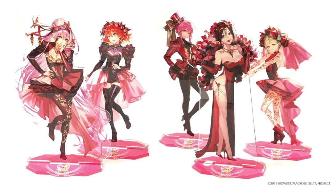 マクロスΔ オシャレマクロス10 BIGアクリルスタンド全5種類　（37cm）