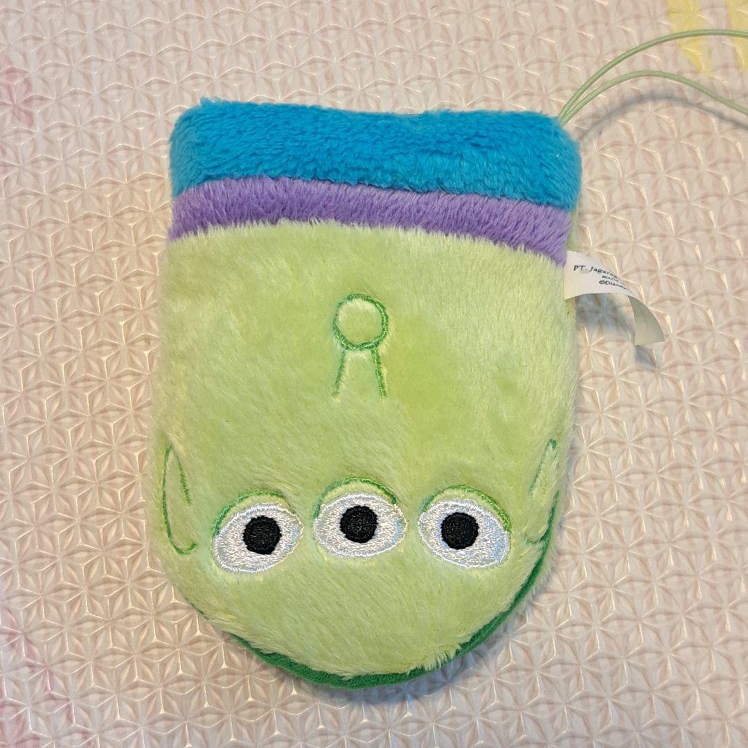 リトルグリーンメン　エイリアン ぬいぐるみ 　携帯クリーナー　ストラップ　レア