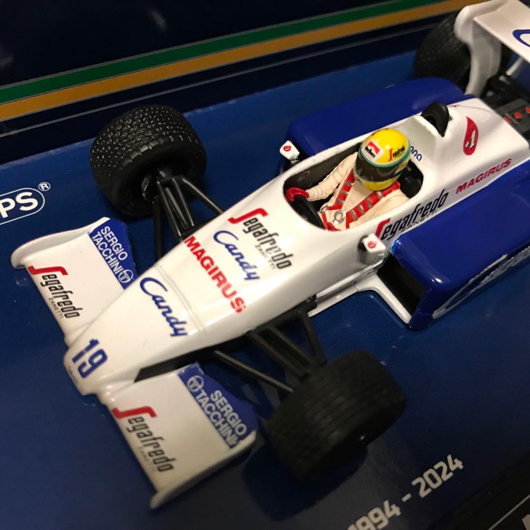 ミニチャンプス トールマン ハート TG184 アイルトン・セナ マルボロ仕様