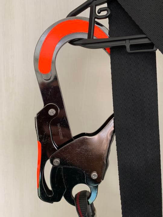 新規格適合品　KH ハーネスセット(ハーネスX型+ダブル蛇腹ランヤード)