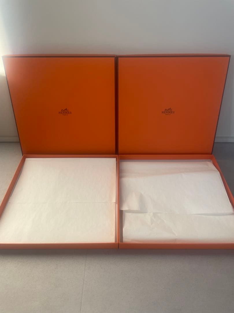 【美品】エルメス 空箱 4個 カレ90 スカーフ