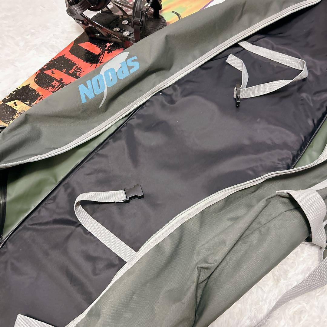 SPOON ボード BLUSH 150㎝ K2 バイン＋SPOONバッグ付き