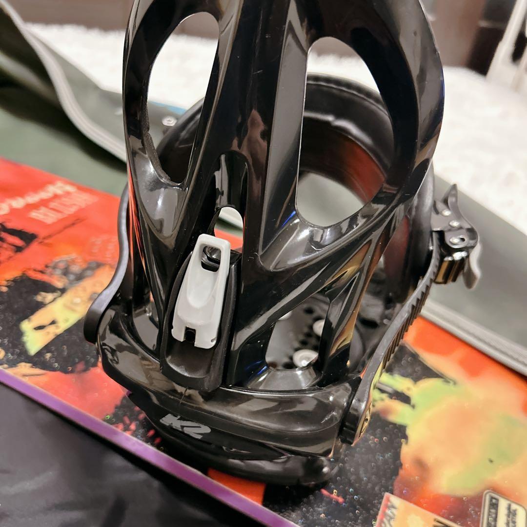 SPOON ボード BLUSH 150㎝ K2 バイン＋SPOONバッグ付き