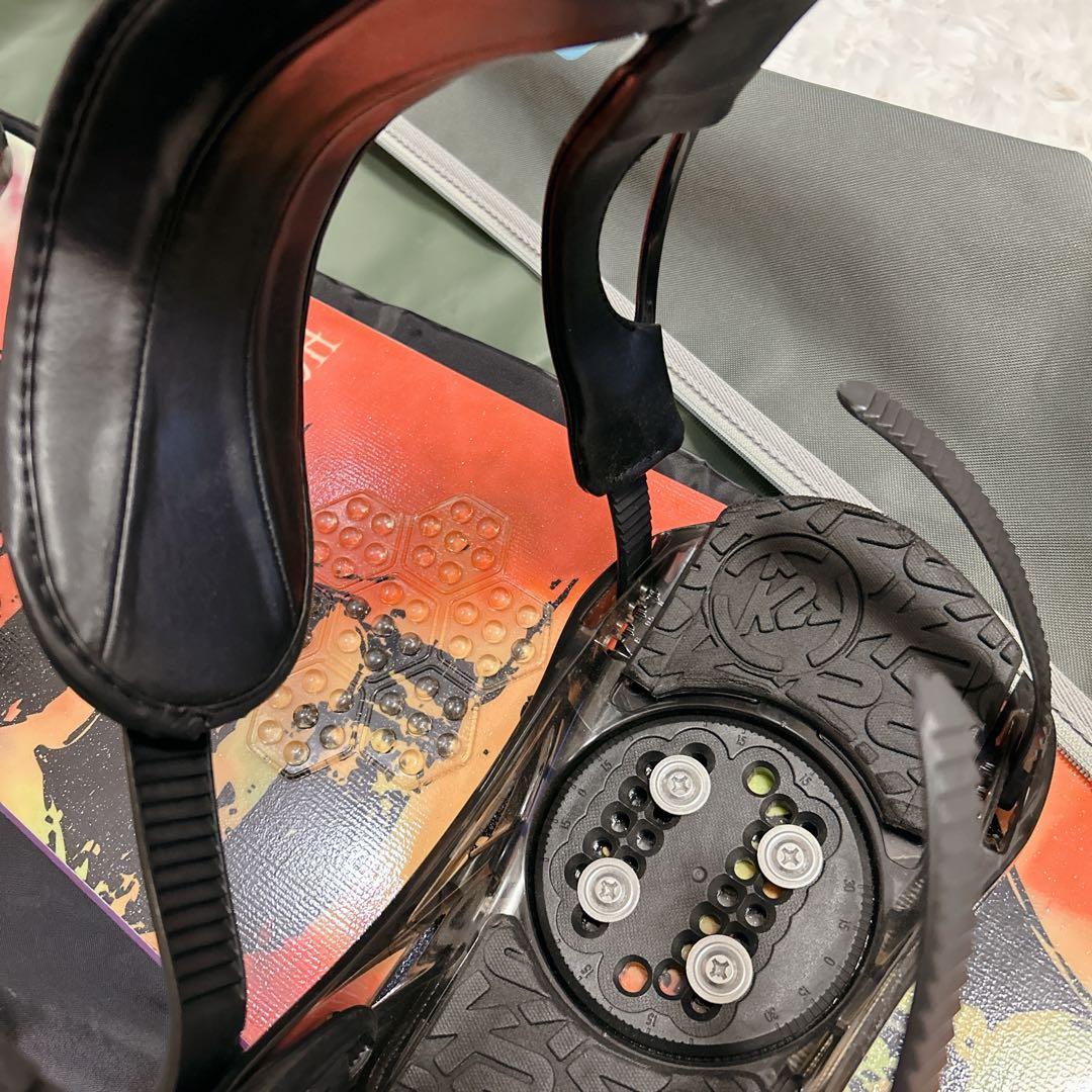 SPOON ボード BLUSH 150㎝ K2 バイン＋SPOONバッグ付き