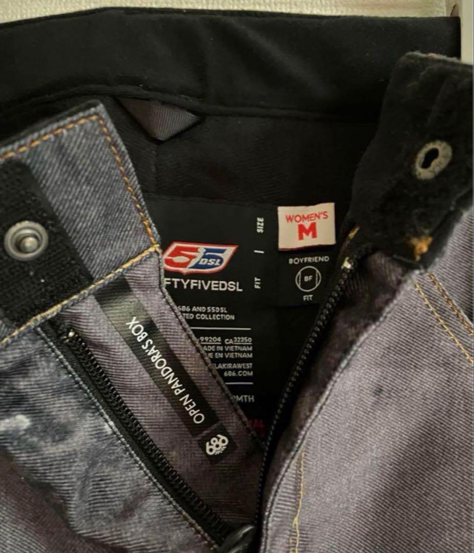 ディーゼル686 DIESEL＆686のコラボ スノーウェア　2点セット