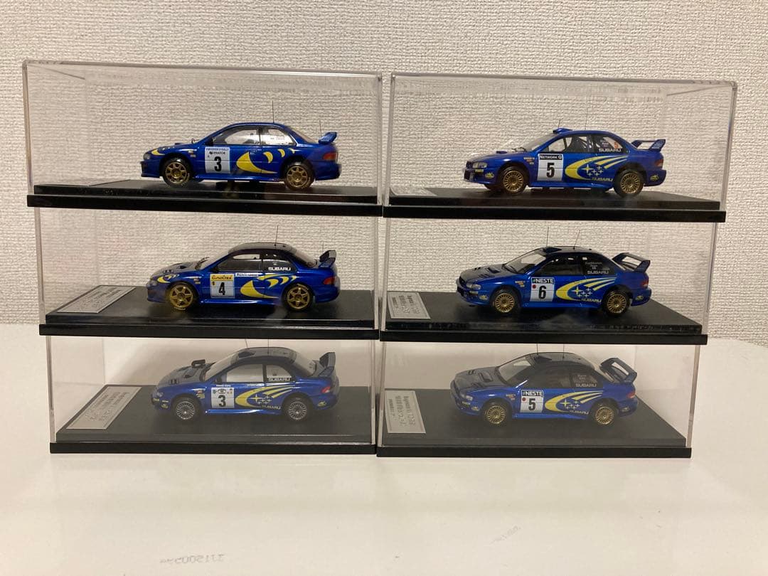 1/43 hpi hpi-Racing GC8 インプレッサ WRC 6台セット