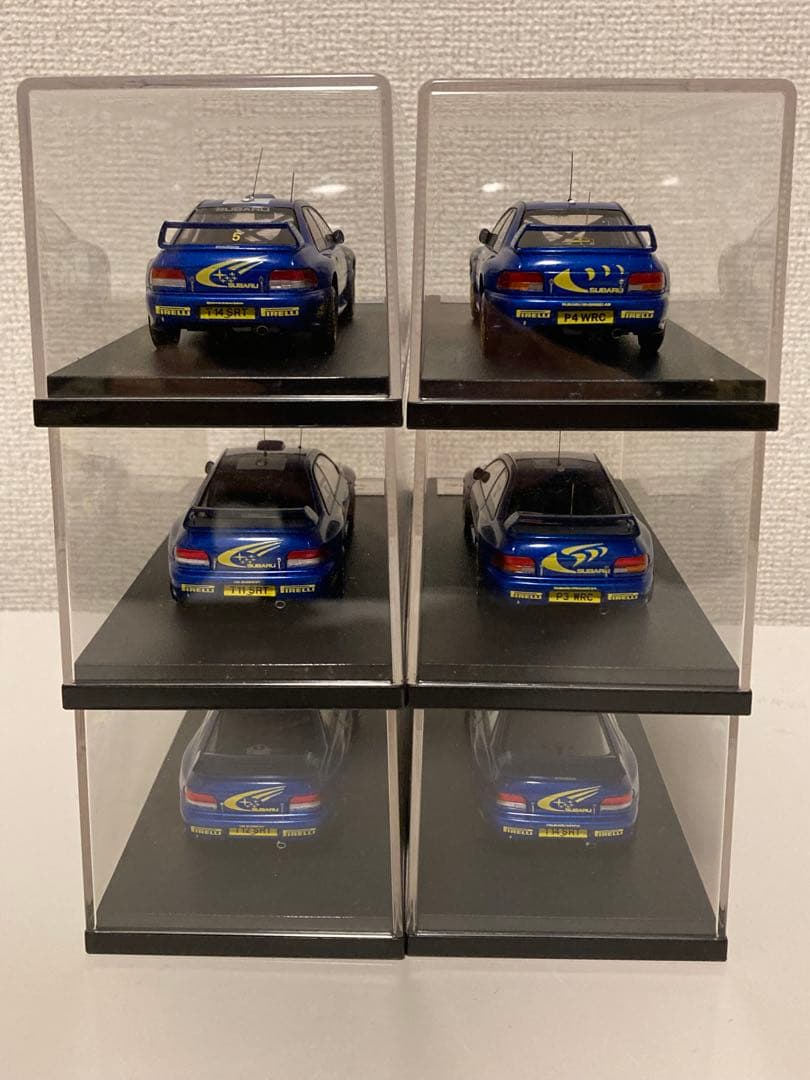 1/43 hpi hpi-Racing GC8 インプレッサ WRC 6台セット