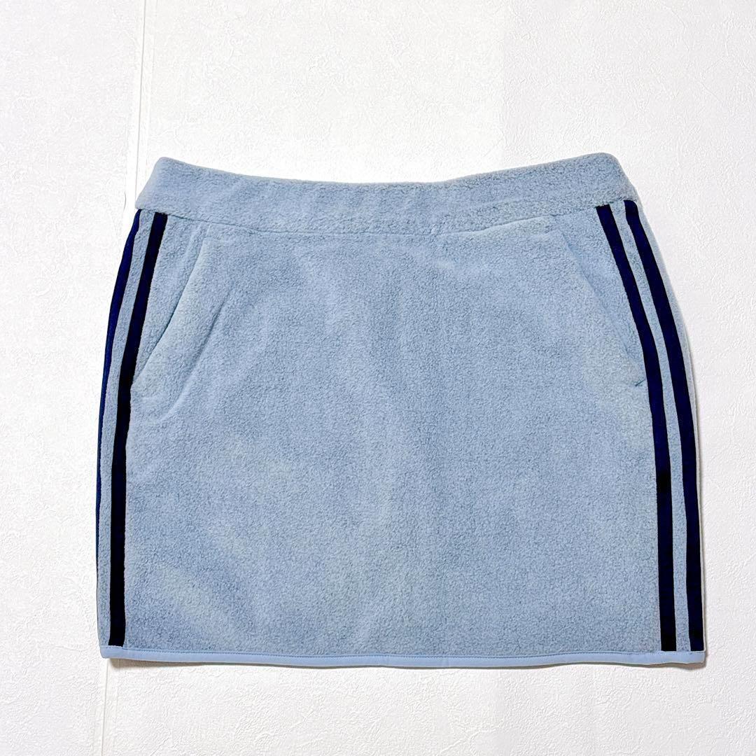 【新品】adidas アディダス　ゴルフウェア　セットアップ　レディースM 青