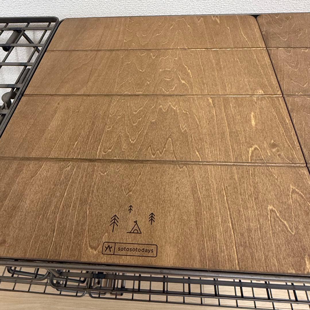 ユニフレーム フィールドラック　6点　ハーフテーブル2点　RAW まとめ売り