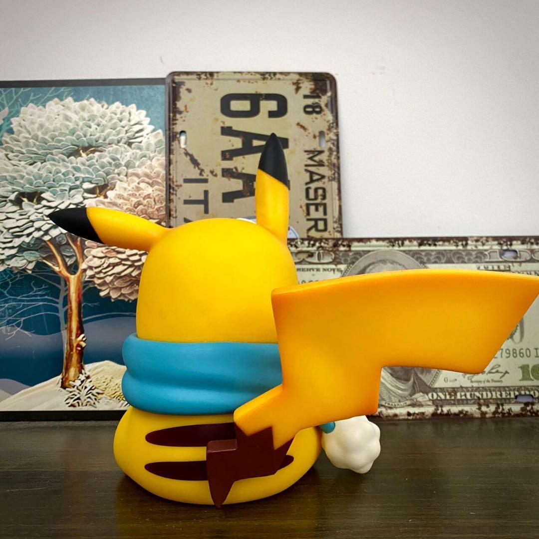 ピカチュウ フィギュア 青いスカーフ約23cm