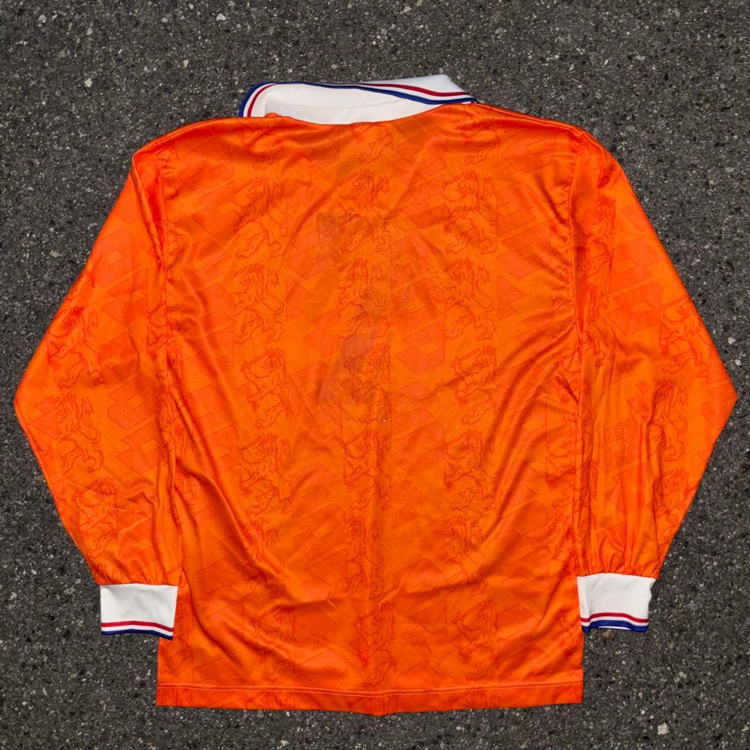 90s Lotto イタリア製 サッカー オランダ代表 ゲームシャツ 7番