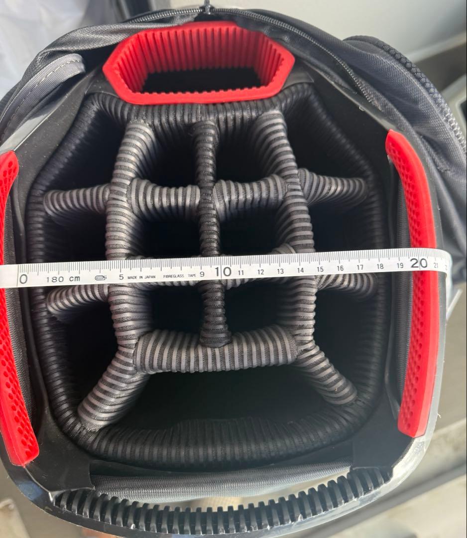 コオリナ Ko Olina ゴルフバッグ・キャディバッグ 黒/赤