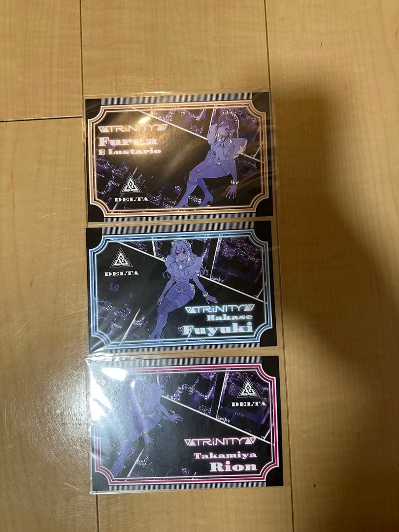 にじさんじ　TRiNITY2nd ALBUM Δグッズ