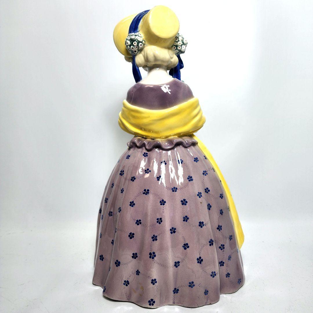 ヴィンテージ 陶磁器 人形 ゴールドシャイダー社製 高さ約40cm