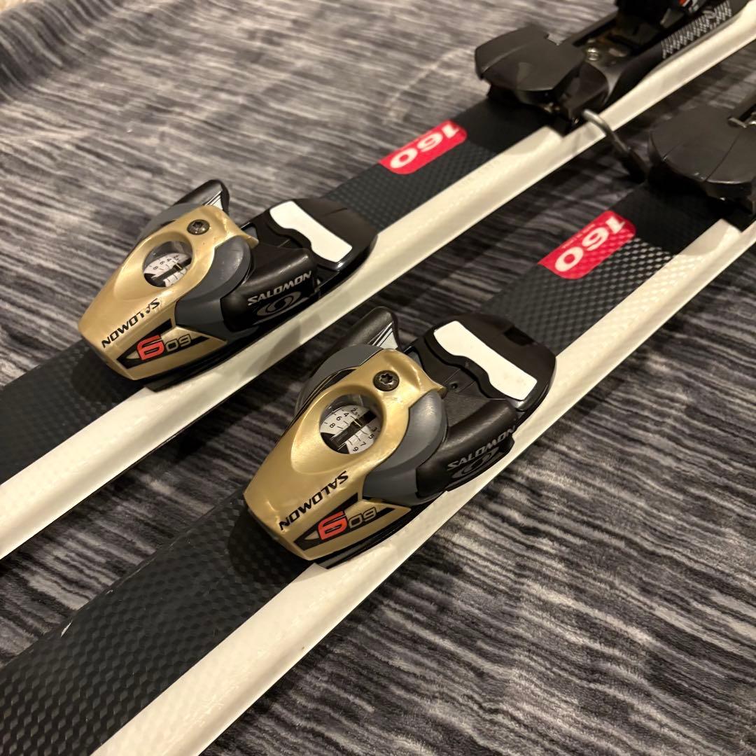 【人気モデル】SALOMON SN9000 スキー板 160cm ビンディング付