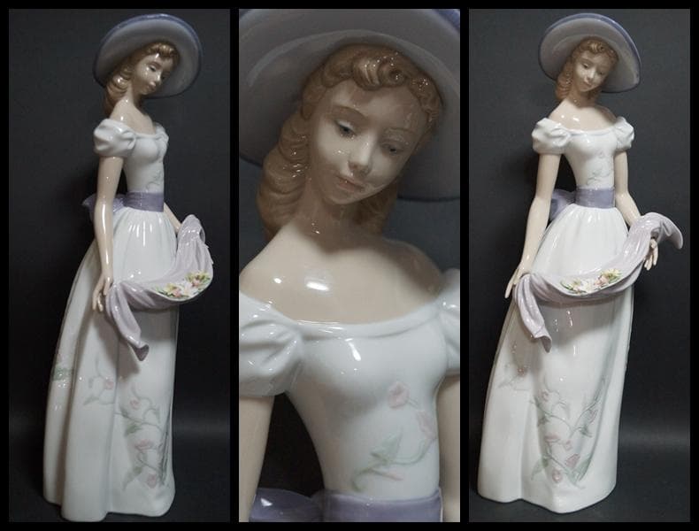 LLADRO（リヤドロ）『かぐわしき花』 超大型サイズ 41cm スペイン製