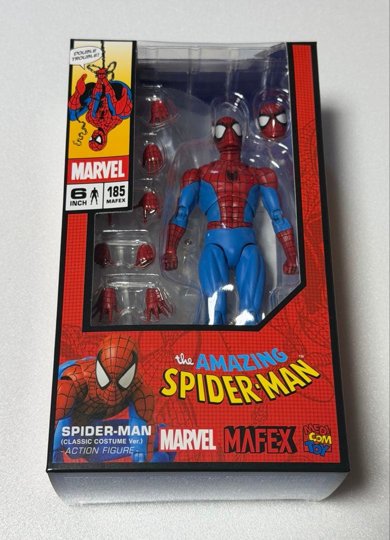 未開封 MAFEX スパイダーマン CLASSIC COSTUME Ver.