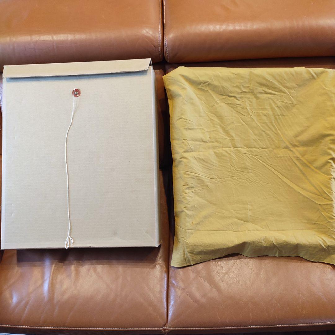 エクセルヒューマン社、宝石七福神画 屋久杉木製フレーム A4サイズ