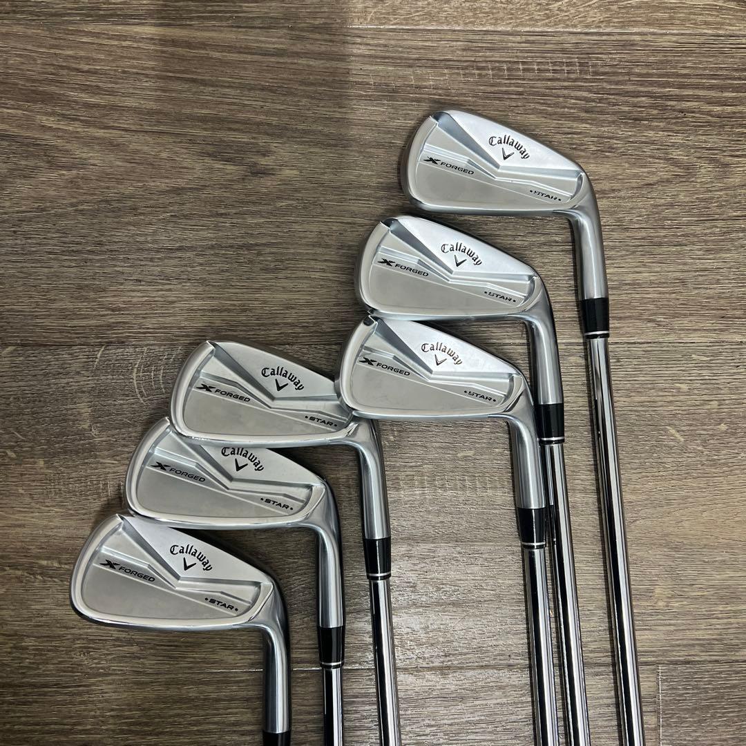 キャロウェイ　X FORGED STAR2024アイアンセット