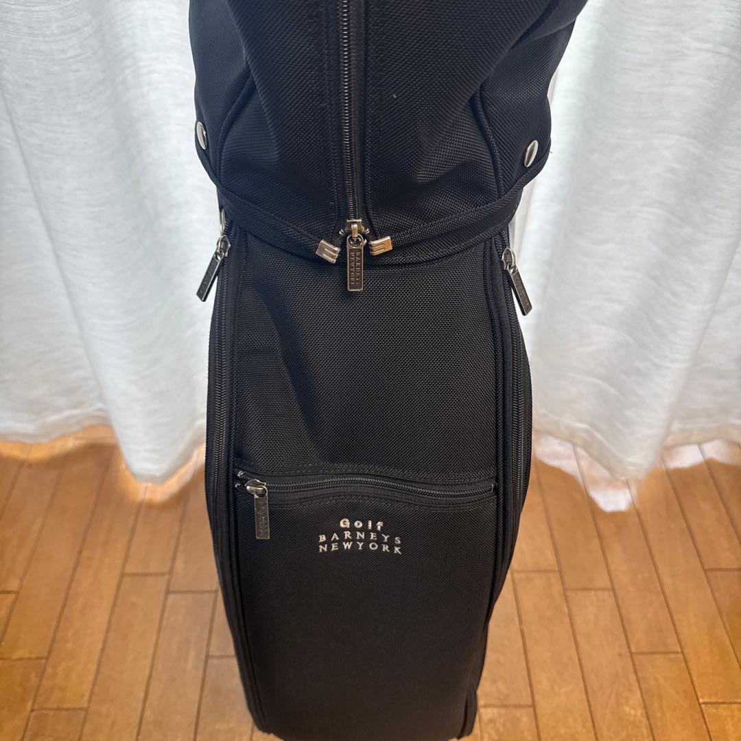 Barneys New York ゴルフバック フード付き ブラック