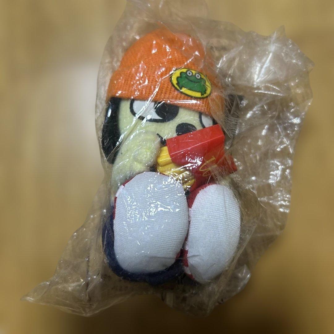 希少品　【未開封】パラッパラッパー マクドナルド ぬいぐるみ ブルブル ポテト