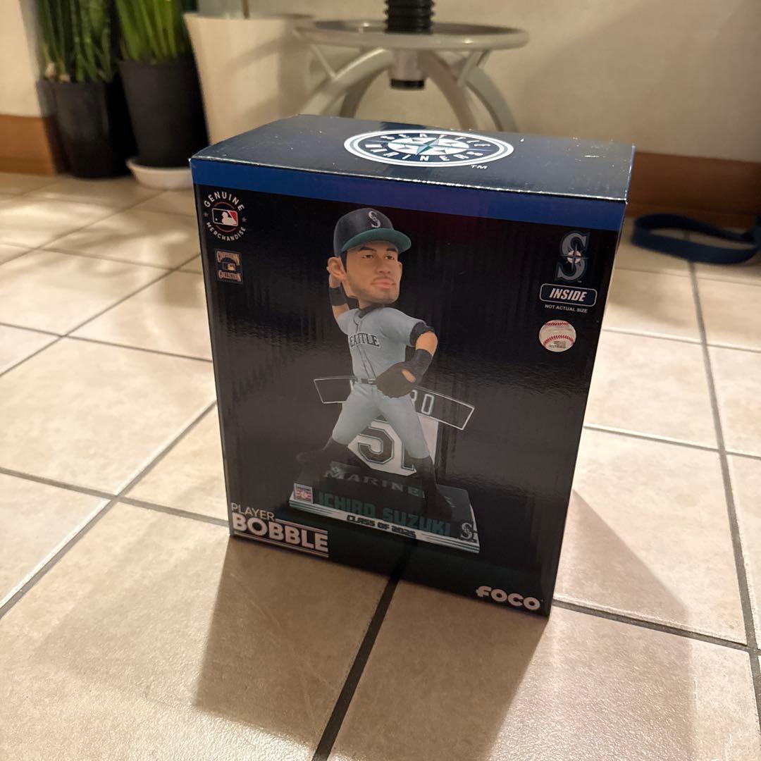 510体限定 イチロー ボブルヘッド 野球殿堂 レーザービームＶｅｒ．