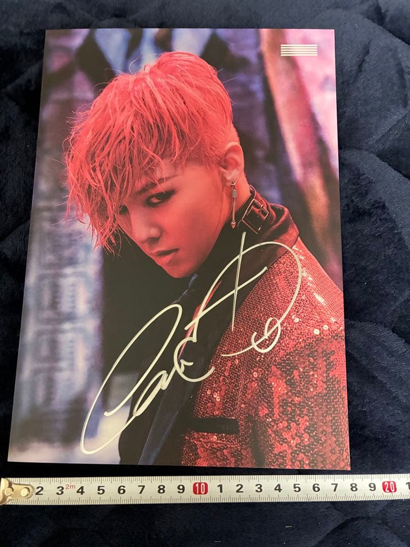 G-DRAGON 直筆サイン　BIGBANG ジヨン　ビッベン　gdragon