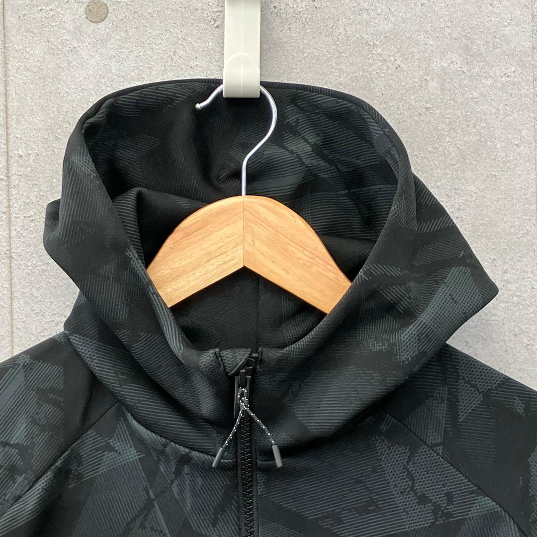 DESCENT デサント MVSP テックシールド ジャージ フード M 黒