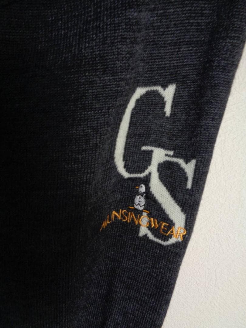 ほぼ未使用　マンシングウエア　　ライナー付き　セーター　ブルゾン　ＭＡ　防寒