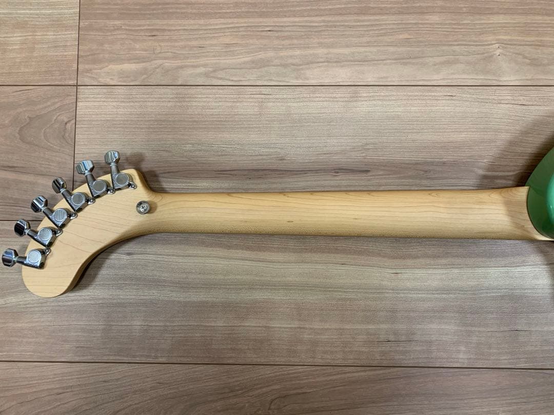 【超美品】FERNANDES ZO-3 グリーン アンプ内蔵ミニギター