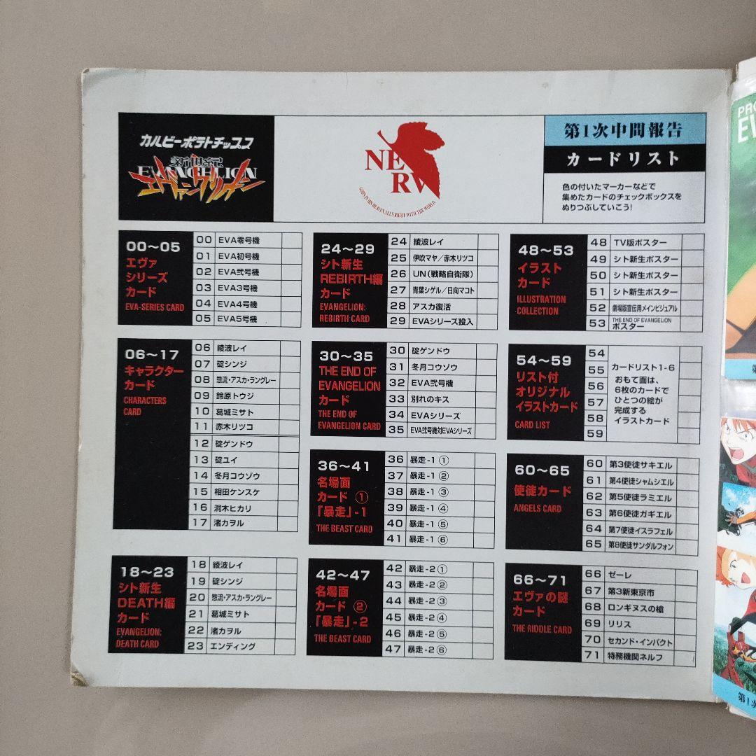【特別価格】Calbee 新世紀エヴァンゲリオン カードホルダー 懸賞品
