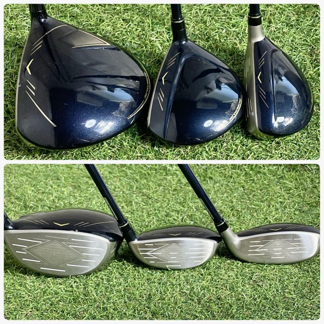 【貴重レフティ】ゼクシオ MP1200 ゴルフクラブセット 12本 R 左 良品