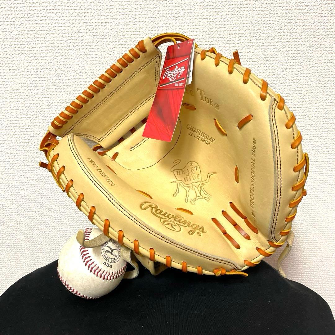 357 ローリングス HOH 未使用タグ付き 硬式 キャッチャーミット