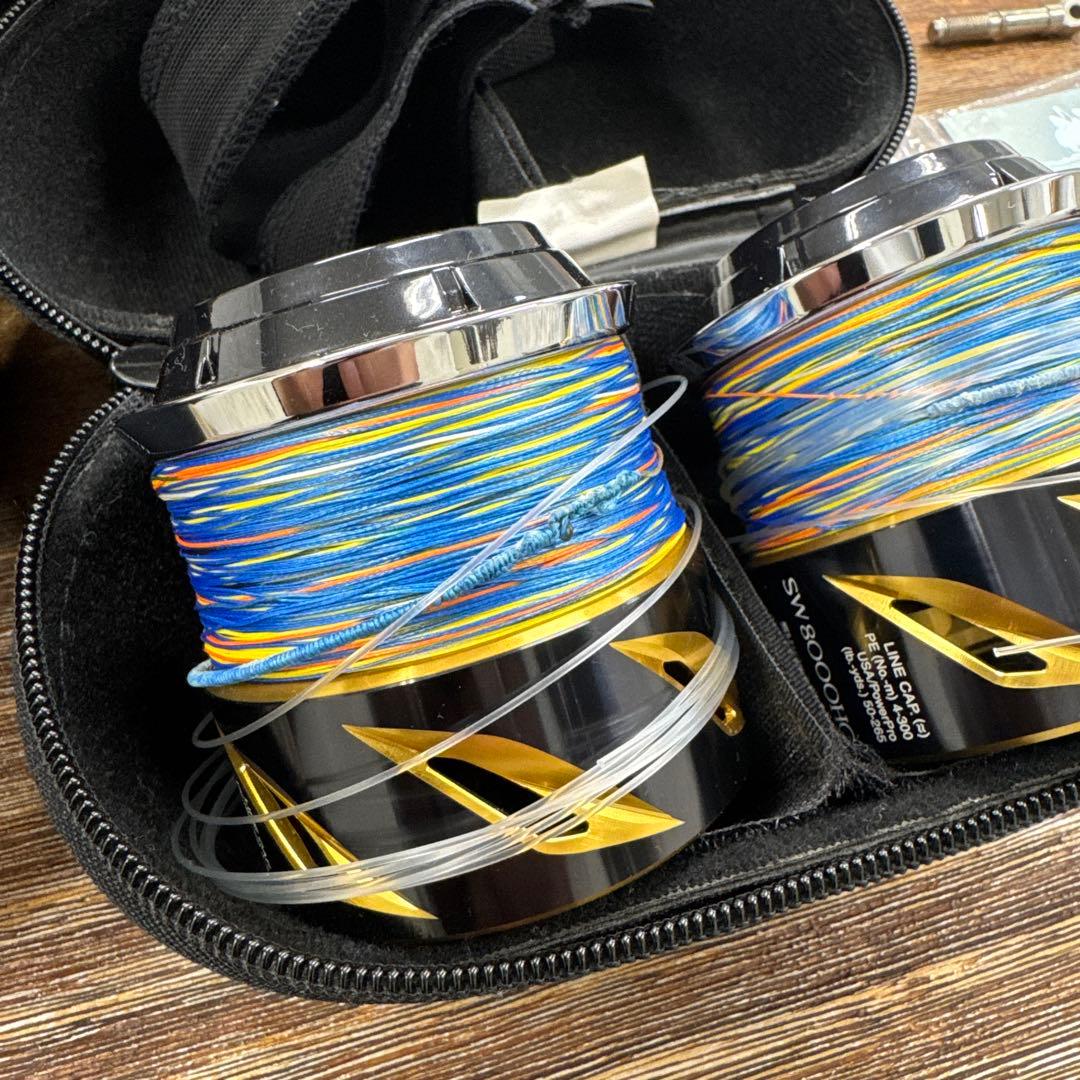 Hnaym1様【未使用品】19'ステラSW8000HG 予備スプール2個〜