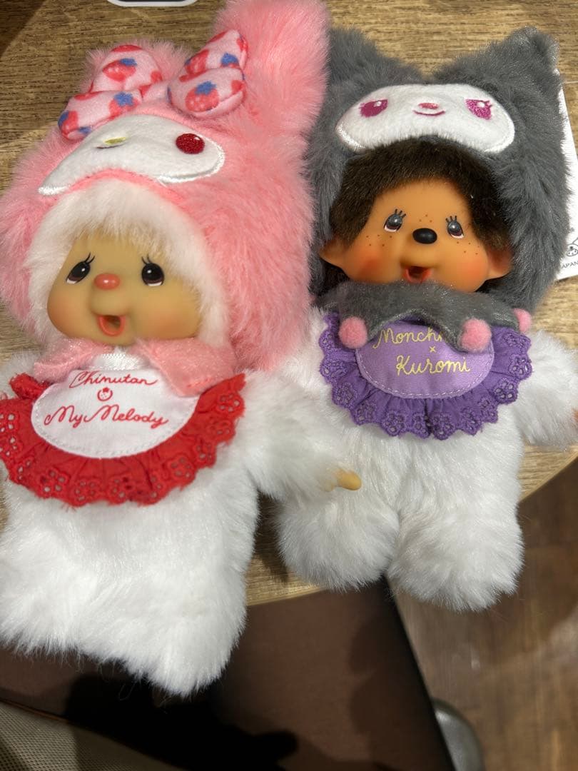 モンチッチ　マイメロ　クロミコラボ2体セット