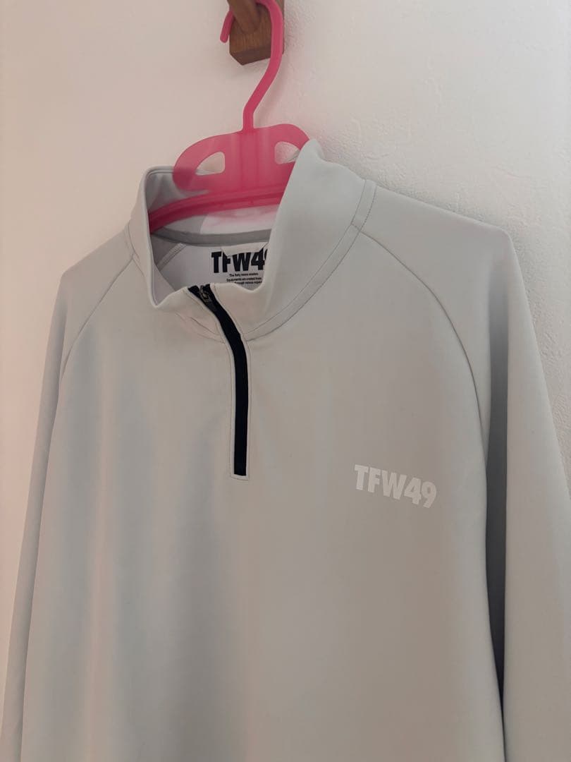 モックネックハーフスリーブシャツ　今季新作　XL 完売品