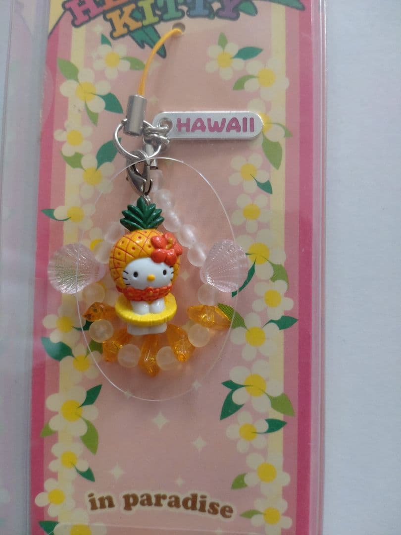 ハローキティ ご当地ストラップ　ハワイ