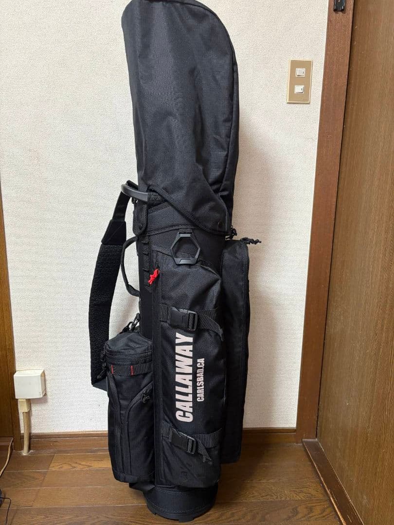 CALLAWAY ブラックキャディバッグ