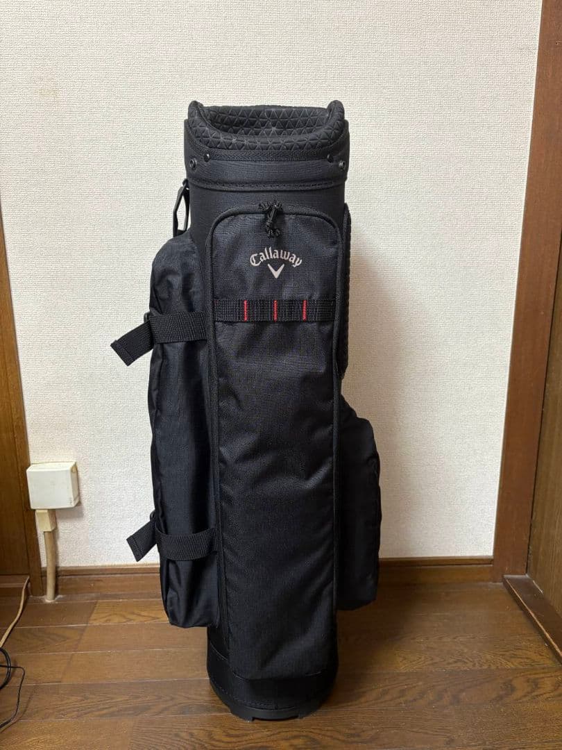 CALLAWAY ブラックキャディバッグ