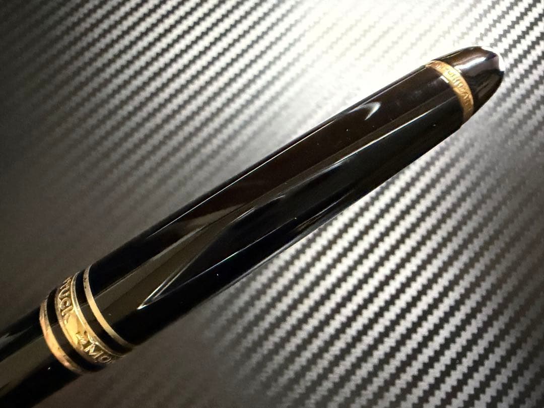 未使用に近い モンブラン 144 ブラック 全金 EF 極細字 万年筆